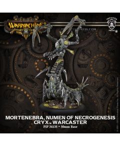 Mortenebra, Numen of the Necrogenesis Warcaster (metal/resin)